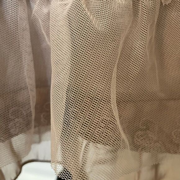 Melody Champagne Lace Hem Slip, size Large - Picture 7 of 12